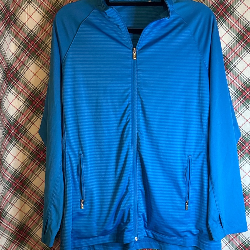 Jennifer Lopez Blue Varsity Jacket